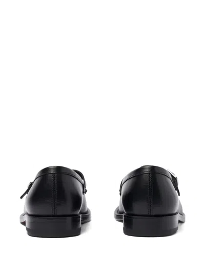 Scarosso Edna Buckle Fastened Flat Shoes In Multi