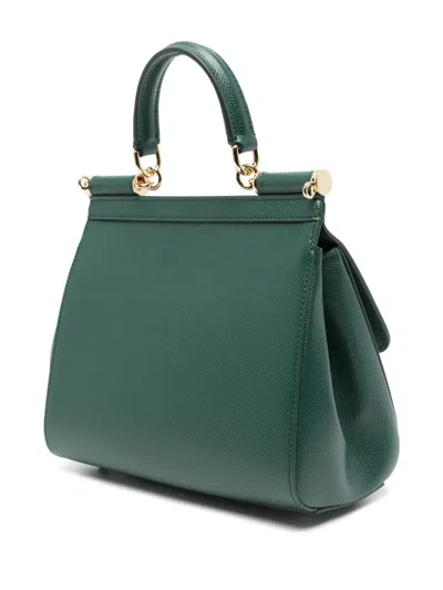 Dolce & Gabbana Top Handle Cross-body Bag & Satchel In Green