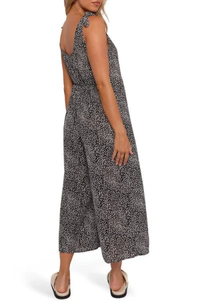 Petal And Pup Petal & Pup Lea Wide Leg Jumpsuit In Gray