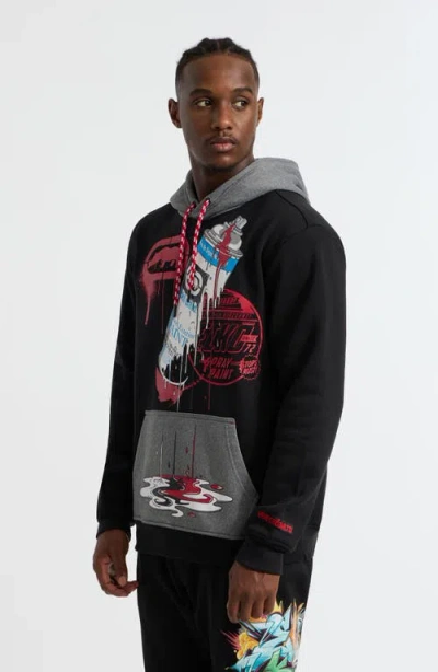 Ecko Unltd Men's Tag A Lot Hoodie In Black
