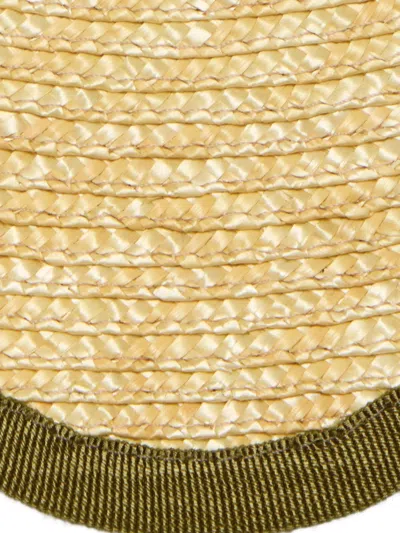 La Doublej Straw Cloud Placemats Set Of 2 In Neutrals