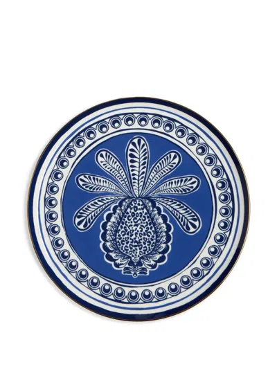 La Doublej Serving And Trays Big Pineapple Blue Uni