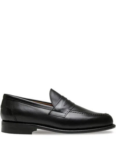 Sanders Leather Loafers In Multi