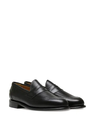 Sanders Leather Loafers In Multi