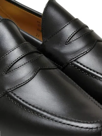 Sanders Leather Loafers In Multi