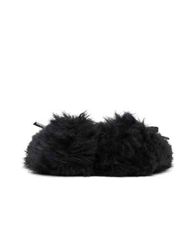 Balenciaga Leopold Ballerina In Black