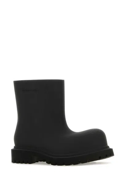 Balenciaga Black Eva Steroid Ankle Boots