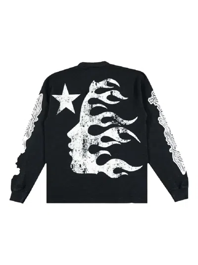 Hellstar Inner Star T-shirt In Black