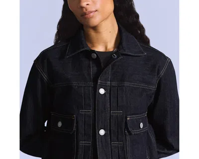 Levi's Type Ii Jacket In Dark Rinse