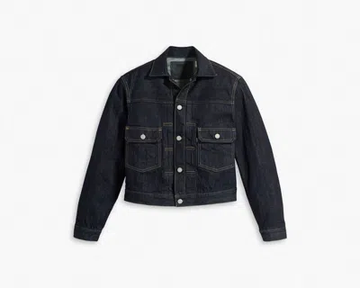 Levi's Type Ii Jacket In Dark Rinse