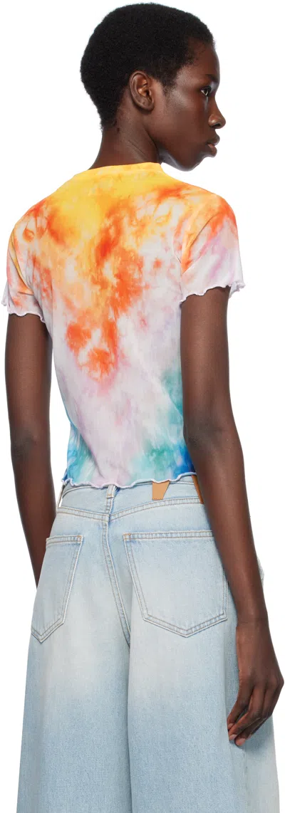 Casablanca Lettuce Surf Trip Tie Dye T-shirt In Multicolor