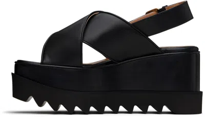Stella Mccartney Elyse Platform Sandals In Black