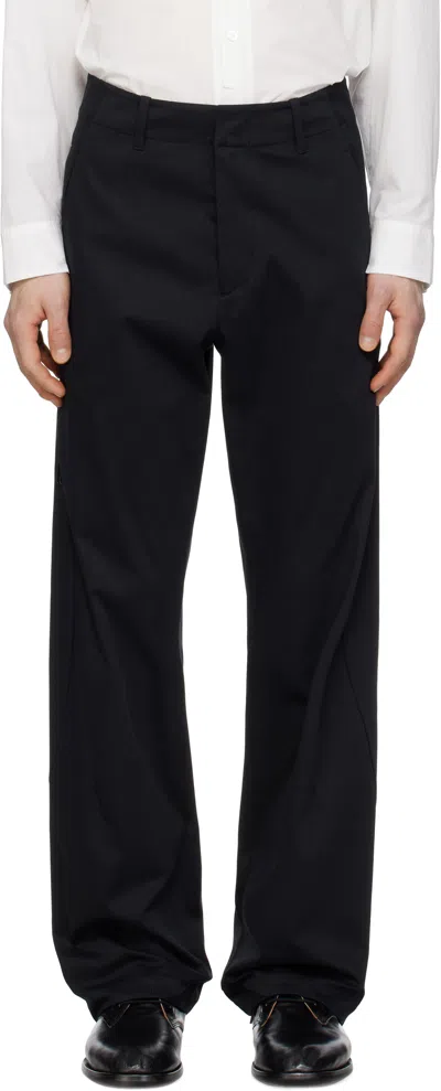 Post Archive Faction (paf) Black 8.0 Right Technical Trousers In Black