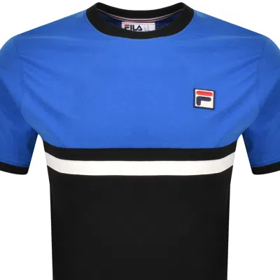 Fila Vintage Randy T Shirt Black In Multi