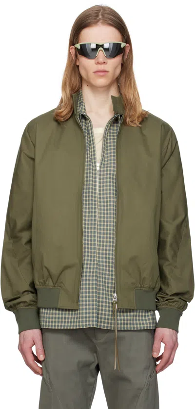 Post Archive Faction (paf) Khaki 8.0 Right Bomber Jacket In Green