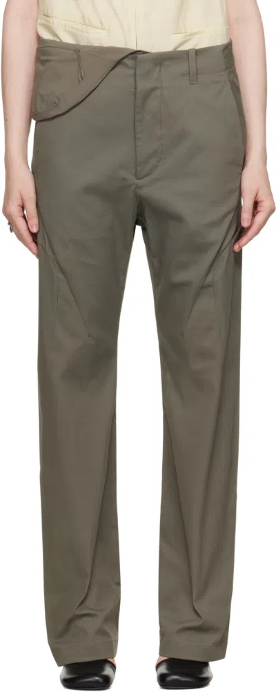 Post Archive Faction (paf) Khaki 8.0 Right Technical Trousers In Green
