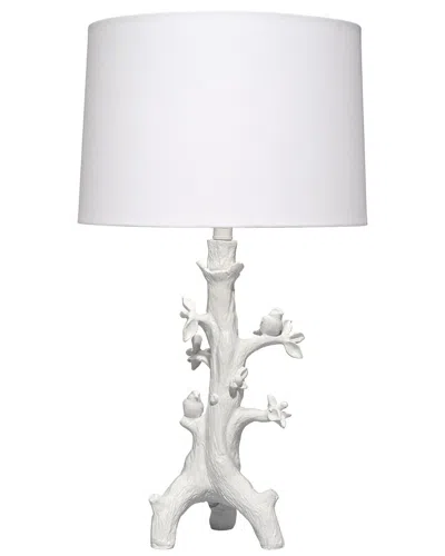 Jamie Young Sycamore Resin Table Lamp With Linen Shade