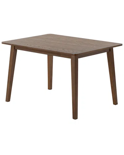 Safavieh Couture Bellalexa 48 Wood Dining Table In Brown