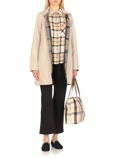 Barbour Agnes Sleeveless Shirt In Beige