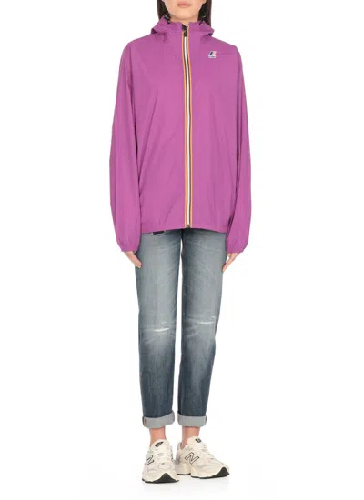 K-way Le Vrai 4.0 Claude Jacket In Purple