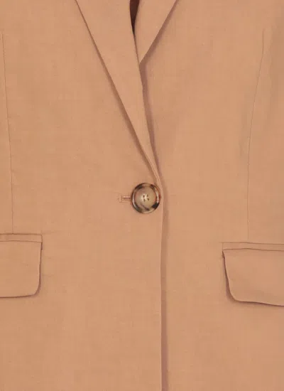 Pinko Equilibrato Pantalone Blazer In Brown