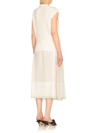 Fabiana Filippi Cotton And Linen Sweater In White