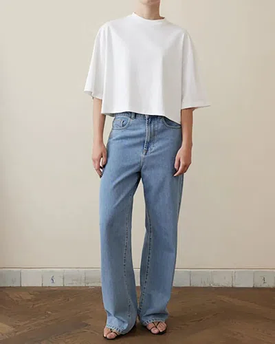 Rohe Fitted Cotton T-shirt In White