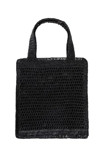 Chloé Woman Black Tote Bags In Black
