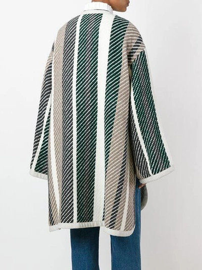 Shop See By Chloé Woven Blanket Coat