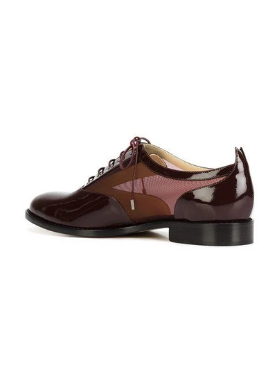 Shop Chloe Gosselin Moonseed Oxford Shoes - Red