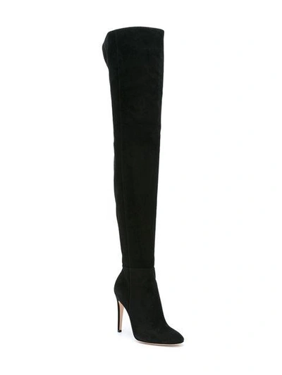 Shop Gianvito Rossi 'dree' Thigh Boots