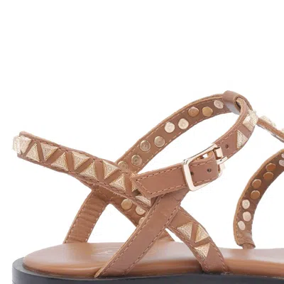 Ash Polinesia Sandals In Cinnamon