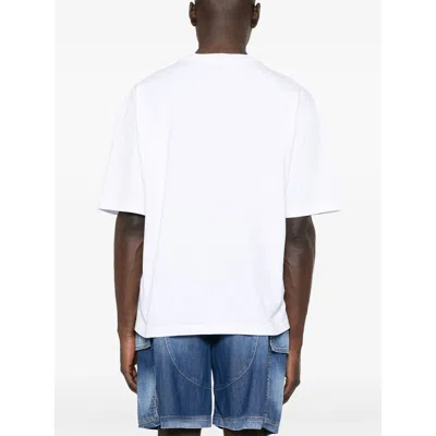 Dsquared2 Summer Lovers Cotton T-shirt With Multicolor Print