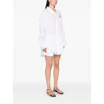 Dsquared2 Summer Lovers Linen Oversized Shirt