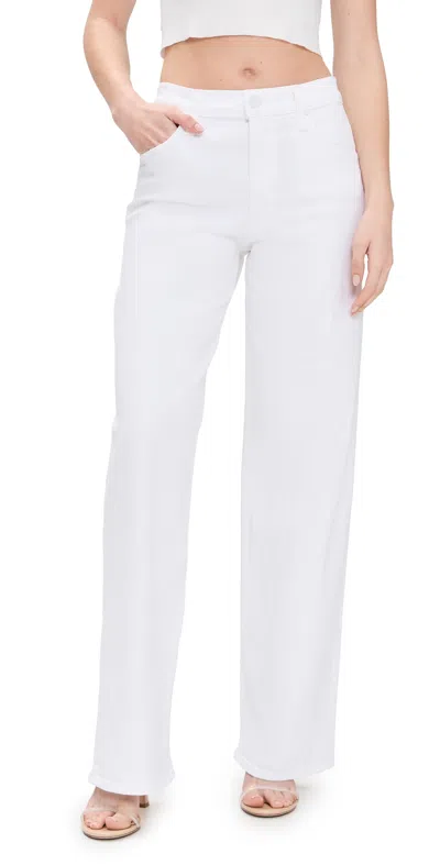 Mother The Spinner Zip Sneak Jeans Totally Innocent In Totally Innocent