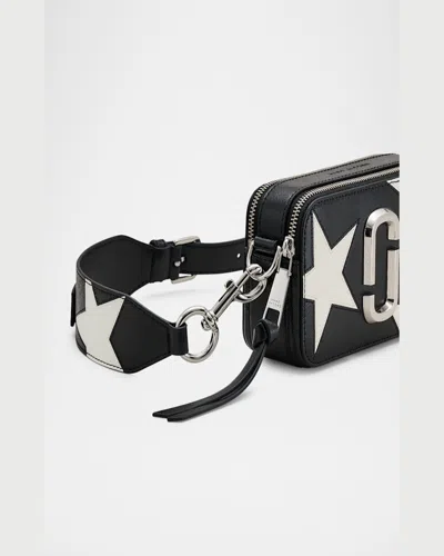 Marc Jacobs Borsa The Sack Mini Con Cristalli In Black/white