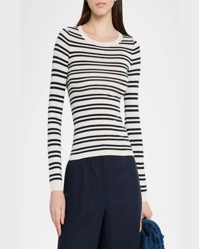 Twp Striped Second Skin Top In Pattern