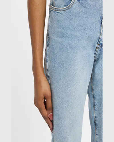 Frame The Staple High Waist Straight Leg Jeans In Dolly