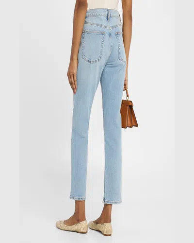 Frame The Staple High Waist Straight Leg Jeans In Dolly