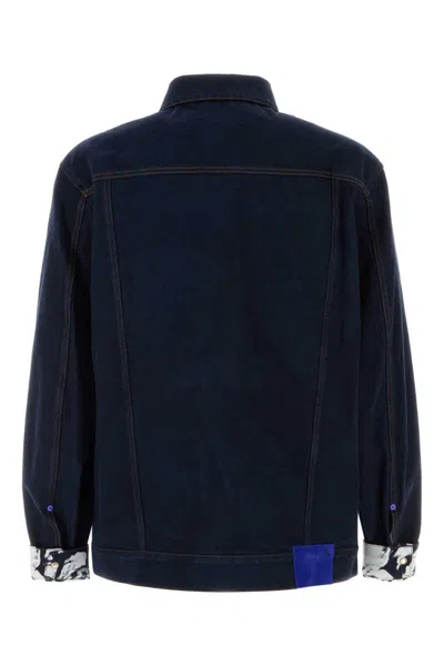 Burberry Pro-d12 Jeans Jacket In Blue