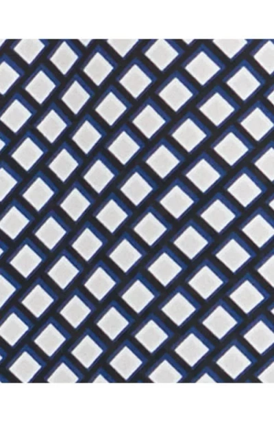 Theory Geo Print Relaxed Button-up Shirt In Sapphire Multi