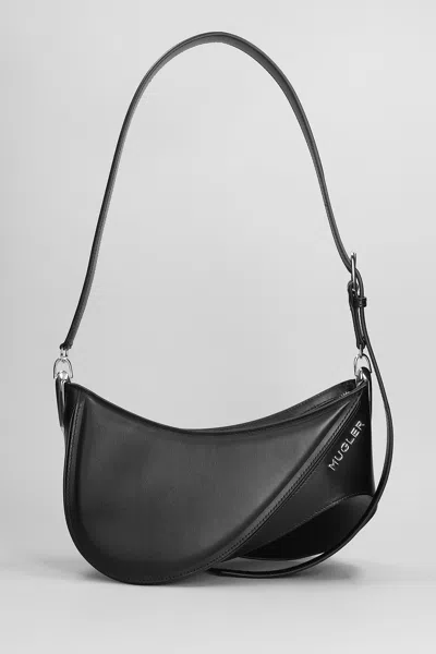 Mugler Shoulder Bag In Black