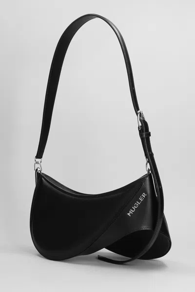 Mugler Shoulder Bag In Black