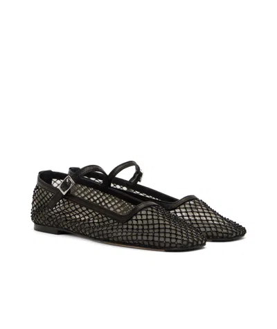 Miista Vanita Ballet Flats In Black