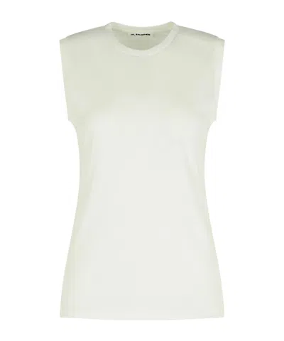 Jil Sander Top In White
