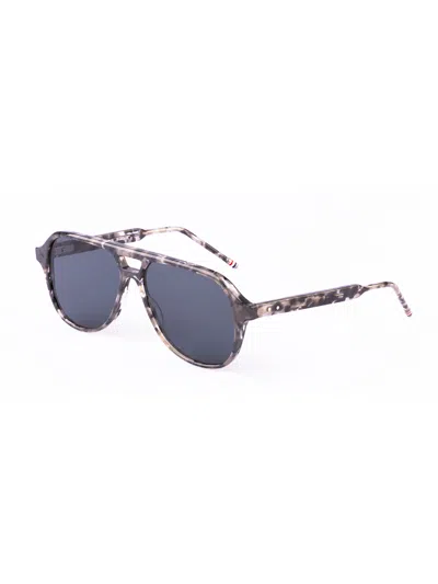 Thom Browne Pilot-frame Sunglasses In Blue