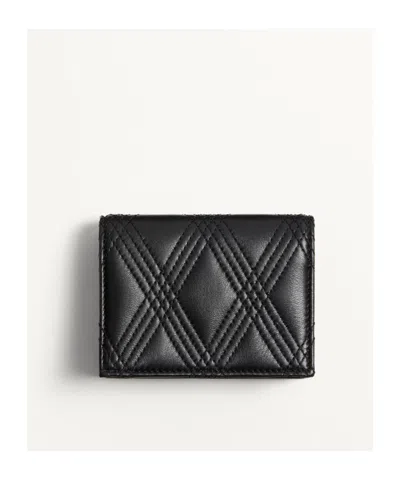 Valentino Garavani Garavani Quiltie 67 Wallet In Quilted Nappa Woman Black Uni