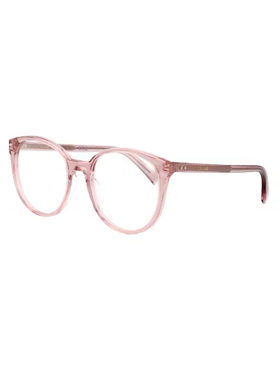 Celine Full Frame Plain Mirror In Pink