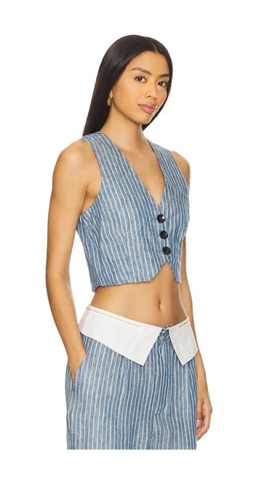 Osis Studio Debbie Vest In Blue
