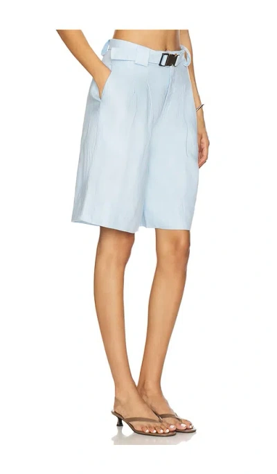 Nicholas Belinda Wide Leg Short In Blue
